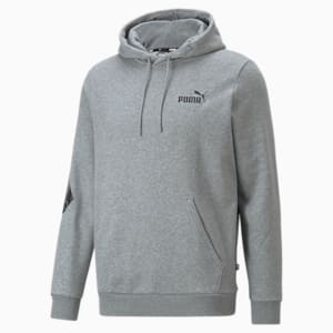Power Logo Men's Hoodie, Medium Gray Heather