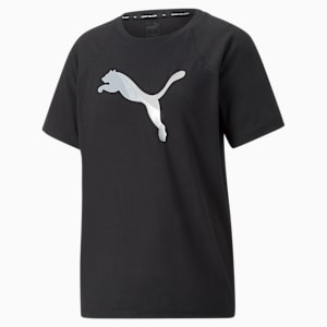Evostripe Women's Relaxed Fit T-Shirt, Puma Black, extralarge-IND