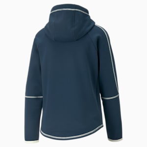 Evostripe Full-Zip Women's Hoodie, Marine Blue, extralarge-IND