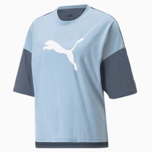 Modern Sports Fashion Women's T-Shirt, Blue Wash