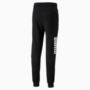 PUMA Power Men's Regular Fit Sweatpants, Puma Black, extralarge-IND