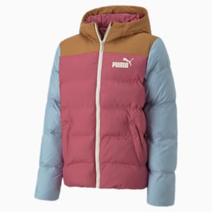 Colourblock Youth Regular Fit Jacket, Dusty Orchid, extralarge-IND