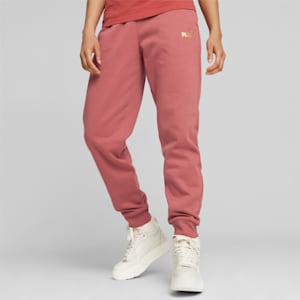 ESS+ Metallic Women's Pants, Astro Red-Gold Foil, extralarge-IND