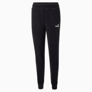 Essentials+ Velour Pants Women, Puma Black