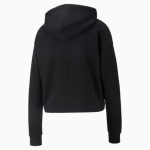 Power Tape Women's Relaxed Fit Hoodie, Puma Black, extralarge-IND