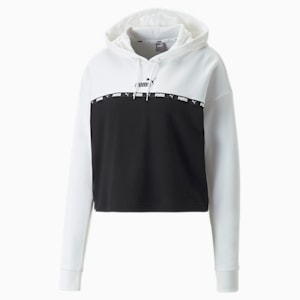 Power Tape Women's Hoodie, Puma White