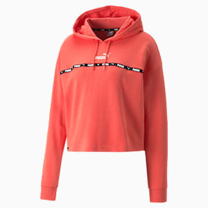 Power Tape Women's Relaxed Fit Hoodie, Salmon, extralarge-IND