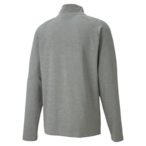 Active dryCELL Men's Half Zip Sweater, Medium Gray Heather