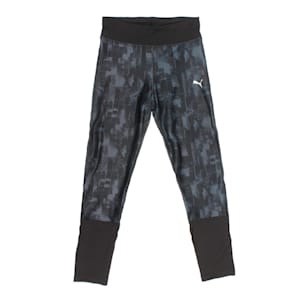 Girls' Explosive Leggings, Puma Black-AOP
