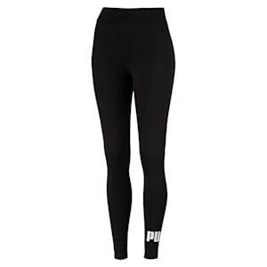 Women's Essentials Logo Leggings, Cotton Black