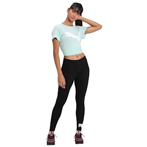 Women's Essentials Logo Leggings, Cotton Black