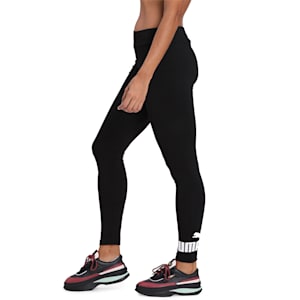 Women's Essentials Logo Leggings, Cotton Black