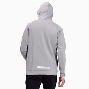 Active Reflective Tec Sports Hooded Men's Jacket, Medium Gray Heather