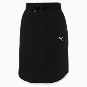Summer Women's Skirt, Cotton Black