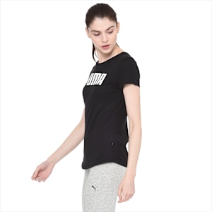 ESS PUMA  T-shirt, Cotton Black