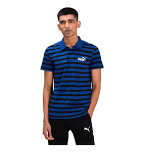 ESS+ Stripe J. Polo, Sodalite Blue