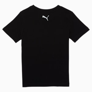 Camiseta estampada Core para niños pequeños, PUMA BLACK, extralarge