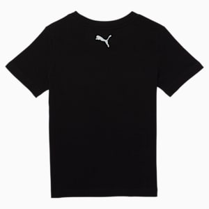 Core Little Kids' Graphic Tee, PUMA BLACK, extralarge