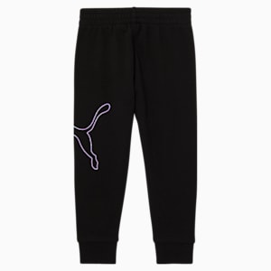 Pants de polar de algodón para niños Core, PUMA BLACK, extralarge