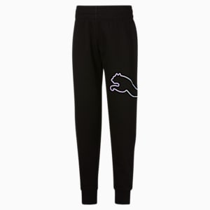Core Fleece Jogger JR, PUMA BLACK