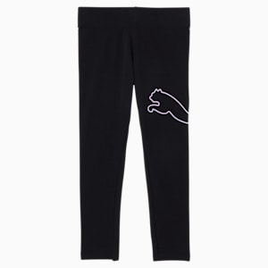 Leggings Core para niños pequeños, PUMA BLACK, extralarge