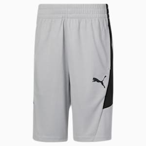 Core Interlock Shorts Big Kids, LT HEATHER GREY
