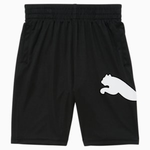 Essential Little Kids' Shorts, PUMA BLACK/WHITE, extralarge