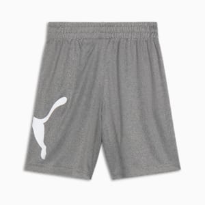 Essential Little Kids' Shorts, CHARCOAL HEATHER, extralarge