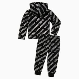 PUMA x L.O.L. Surprise! Toddler Fleece Pullover + Jogger Set, PUMA BLACK