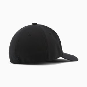 Gorra de malla elástica PUMA Addison, Negro/Blanco