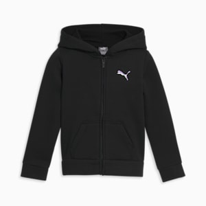 Blouson avec fermeture éclair PUMA Core pour petits enfants, PUMA BLACK, extralarge