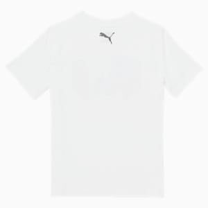 Team Spirit Logo Little Kids' Graphic Tee, PUMA WHITE, extralarge