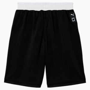 Shorts para básquetbol Formstrip de niño, PUMA BLACK