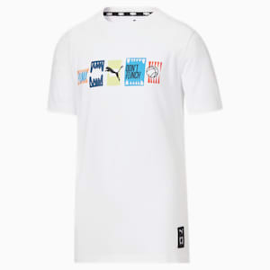 Camiseta de básquetbol Buzzer Beater JR, PUMA WHITE