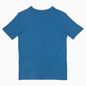 Camiseta estampada Go For para niños pequeños, VALLARTA BLUE