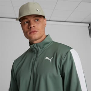 PUMA Sonic Stretch Fit Baseball Hat, OLIVE/KHAKI, extralarge