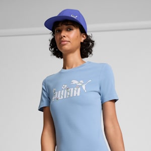 PUMA Sonic Stretch Fit Baseball Hat, BLUE, extralarge