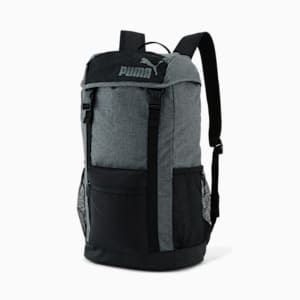 PUMA Flap Top Backpack, Dark Grey