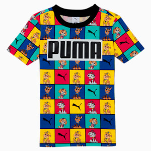 PUMA x PAW PATROL Kids' Printed Tee, PUMA BLACK