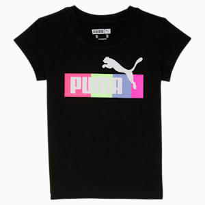 Raise the Bar Toddlers' Logo Tee, BLACK