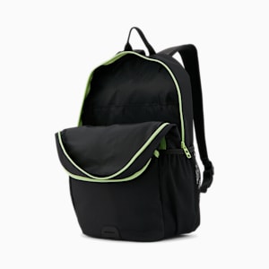 PUMA Emulator Backpack, BLACK/GREEN