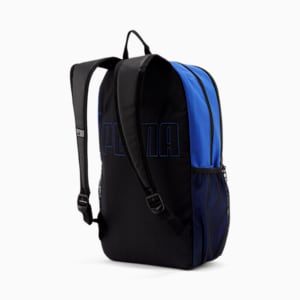 PUMA Emulator Backpack, BLUE/WHITE, extralarge