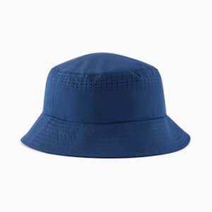 PUMA Split Vent Bucket Hat, BLUE/TAN, extralarge
