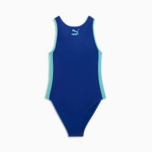 One Piece Women's T7 Swimsuit , VIVID BLUE, extralarge