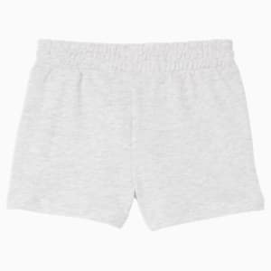 Brighter Days Pack French Terry Little Kids' Shorts, WHITE HEATHER