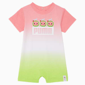 PUMA x COCOMELON One-Piece Infant's Romper , MELON PINK