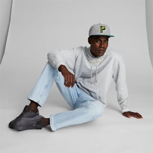 PUMA NYC Bruckner Cap, GREY/GREEN, extralarge