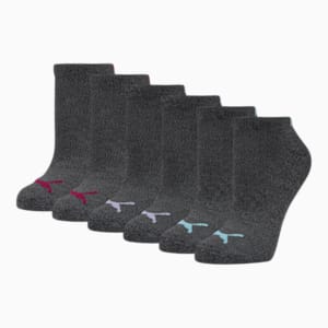 Women's Half-Terry Low Cut Socks (3 Pairs), BLACK, extralarge