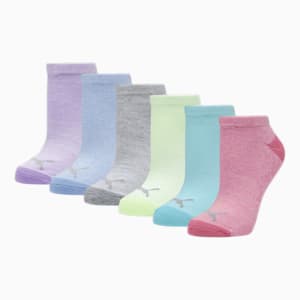 Women's Half-Terry Low Cut Socks (3 Pairs), MEDIUM PINK, extralarge