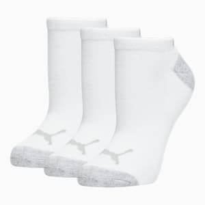 Women's Half-Terry Low Cut Socks (3 Pack), Puma popcat 20 backstrap ac inf 37386206, extralarge